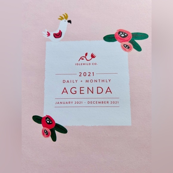 🍁3/$10 NEW 2021 Idlewild Co. Big Island Wire-bound Planner - Picture 16 of 17